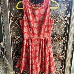 Mini floral dress size small